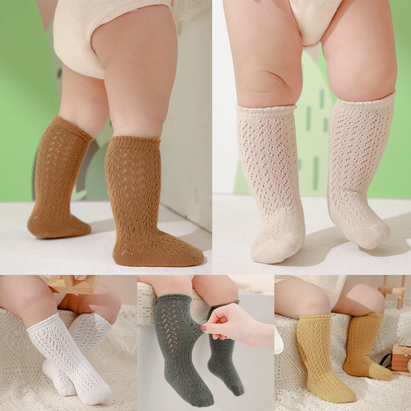 Baby Sock Oximeter - Meias de Malha para Meninas Bellbell,