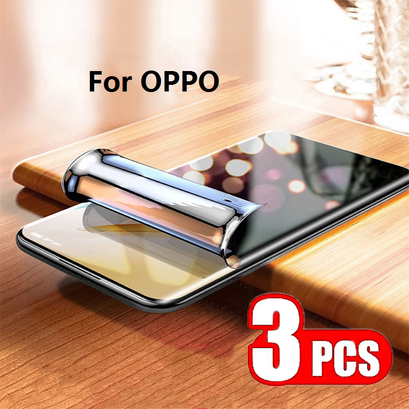 Oppo Reno 12 - Película de Hidrogel de Privacidade (3