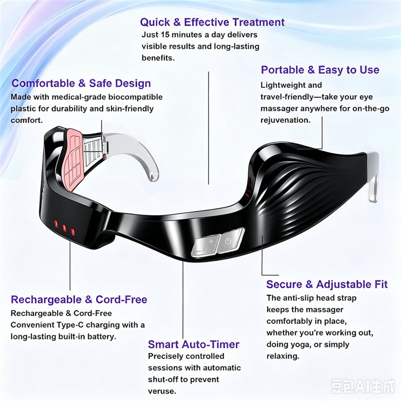 Óculos de Terapia com Luz Verm - Light Therapy Glasses avaliação e preço